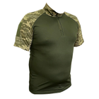 Мужская тактическая рубашка-поло убакс с коротким рукавом Newt Polo Tactic хаки NE-POLU-023-M - изображение 1