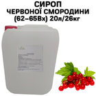 Сироп Eva Червоної Смородини 62-65Вх каністра 20л/26кг