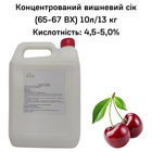 Концентрований вишневий сік Eva 65-67 ВХ каністра 10л/13 кг