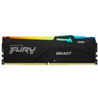 Модуль пам'яті для комп'ютера DDR5 16GB 5200 МГц Beast Black RGB Kingston Fury (ex.HyperX) (KF552C40 (1410894)