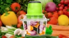 Блендер VEGETABLE MIXER Блискавка з двоярусним лезом універсальний подрібнювач від мережі (13232MLN00046) TIN66