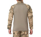 Чоловіча тактична бойова сорочка з довгим рукавом для військових та армії ЗСУ Бежевий камуфляж XL - зображення 3