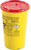Контейнер для сбора игл и медицинских отходов AP Medical DISPO 2 л (2060300 4337 04) - изображение 1