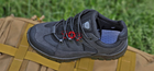 Кросівки чоловічі чорні весняні літні сітка добротні тактичні зсу 45р 29,3см код: 3174 - зображення 8