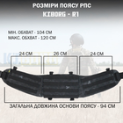 Разгрузочная Поясная Система / Пояс РПС Kiborg R-1 Черный Мультикам - изображение 11