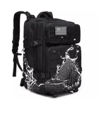 Вместительный рюкзак 45л Черный (Kali) - изображение 9