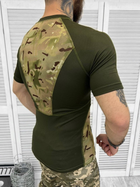 Тактическая футболка военного стиля Olive Elite M - изображение 3