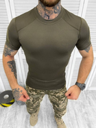 Тактична футболка з інноваційного матеріалу Olive M - зображення 1