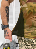 Тактическая футболка стиля военного Elite Multicam XXL - изображение 3