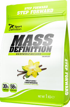 Gainer Sport Definition Mass Definition 1000 g Vanilla (5906660497554) - obraz 1