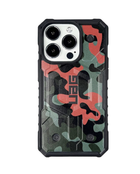 Чохол UAG Pathfinder Samouflage with MagSafe для iPhone 13 Pro Green/Orang
