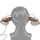 Кріплення адаптер Earmor Чебурашка на шолом для навушників Койот - зображення 5