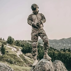 Тактична військова форма костюм армійський мультикам із захистом, убак UBACS MultiCam, кепка ВСУ р.7XL - зображення 4