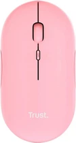 Миша Trust Puck Rechargeable Ultra-Thin BT WL Silent Pink (24125 TRUST)