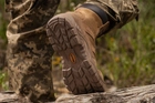 Берцы тактические. Мужские ультралёгкие боевые ботинки Maxsteel Hi-legs Coyote 49 (325мм) коричневые - изображение 6