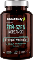 Ekstrakt żeń-szenia koreańskiego Essensey Żeń-Szeń Koreański 90 kapsułek (5902114043148)