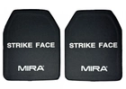 Комплект бронепластин захисту MIRA Strike Face Level 4 (IV) Чорний (Black) - зображення 1