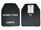 Комплект бронепластин защиты MIRA Strike Face Level 4 (IV) Черный (Black) - изображение 2