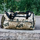Дорожня сумка, тактична 50л, ВСУ армійська Оксфорд Камуфляж - зображення 4