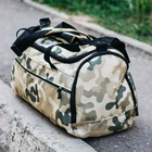 Дорожная сумка, тактическая 50л, ВСУ армейская Оксфорд Камуфляж - изображение 5