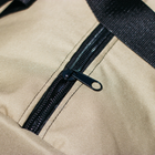 Баул-сумка військова, Оксфорд баул армійський 100 л тактичний баул, тактичний баул-рюкзак, койот - зображення 10
