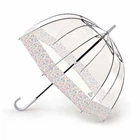 Парасолька жіноча прозора Fulton L042-039700 Birdcage-2 Wedding Floral Border