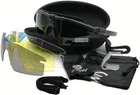 Тактические профессиональные защитные армейские поляризованные очки BALLISTIC SI M 3.0 Tryway - изображение 1