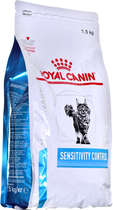 Sucha karma dla kotów Royal Canin Vet Sensitivity Control Feline 1,5 kg (3182550939638) - obraz 1
