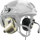 Навушники активні тактичні захисні шумоподавлюючі EARMOR M32H COYOTE з адаптерами - зображення 1