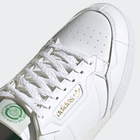 Tenisówki damskie z eko skóry do kostki Adidas Originals Continental 80 FY5468 37.5 (4.5UK) 23 cm Biały/Zielony (4064036367267) - obraz 5