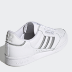 Жіночі кеди низькі adidas Originals Continental 80 Stripes S42626 40.5 (7UK) 25.5 см Cloud White/Silver Metallic/Grey Three (4064036137006) - зображення 4