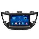 Штатна магнітола Lesko для Hyundai Tucson III 2015-2018 екран 9" 2/32Gb Wi-Fi GPS Base Туксон