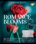 Набор тетрадей ученических Yes Romance blooms A5 96 листов в линию 5 шт (766509)