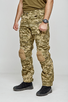 Тактические штурмовые штаны с наколенниками КОМБАТ 52L пиксель - изображение 3