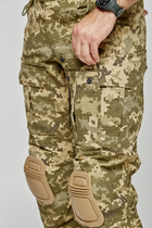 Тактические штурмовые штаны с наколенниками КОМБАТ 52L пиксель - изображение 7