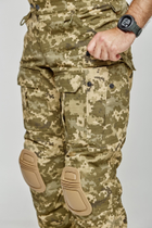 Тактичні штурмові штани з наколінниками КОМБАТ 54XL піксель - зображення 8