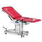 Стол гинекологический смотровой MEDIK MC-D05 электрический для родов в акушерстве гинекологических операций и осмотра с пультом Красный - изображение 3