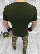 Тактическая футболка военного стиля Хаки XXL - изображение 3