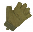 Тактические Olive Mil-Tec Army Fingerless Gloves перчатки 12538501 размер L - изображение 8