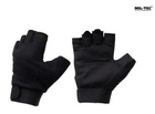 Тактичні Mil-tec Чорні рукавички Army Fingerless Gloves 12538502 розмір XL - зображення 1