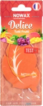Ароматизатор (Nowax) Delice Tutti Frutti (підвісний листок) NX00087