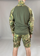 Військова тактична сорочка Убакс Tactic довгий рукав РІП-СТОП, бойова сорочка, мультикам 52 - зображення 6