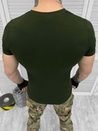 Тактическая футболка военного стиля Olive S - изображение 3