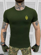 Тактическая футболка военного стиля Olive M - изображение 1