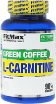 Жироспалювач Fitmax L-Carnitine Green Coffee 90 к (5907776171024) - зображення 1