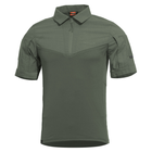 Рубашка под бронежилет Pentagon RANGER SHORT ARM SHIRT K02013-SH Large, Camo Green (Сіро-Зелений) - изображение 1