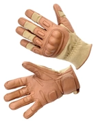 Кевларовые тактические перчатки Defcon 5 XL койот - изображение 1