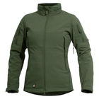 Тактичний мембранний жіночій софтшел Pentagon ARTAXES WOMAN K08011-W Medium, Олива (Olive) - зображення 1