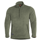 Щільний флісовий пуловер Pentagon GRIZZLY 1/2 SWEATER K09022 X-Large, Camo Green (Сіро-Зелений) - зображення 1
