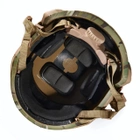 Каска шолом тактичний захист FAST NIJ IIIA балістичний шолом кевларовий UKRDEF мультикам - зображення 3